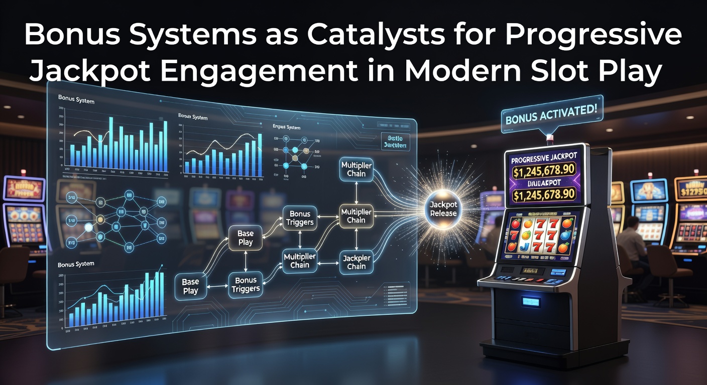 Darstellung von Bonussystemen die das Interesse an progressiven Jackpots in modernen Slots fördern