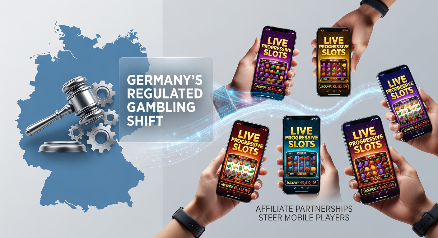 Regulierter Glücksspielmarkt in Deutschland mit Fokus auf mobile progressive Slots und Affiliate-Strategien