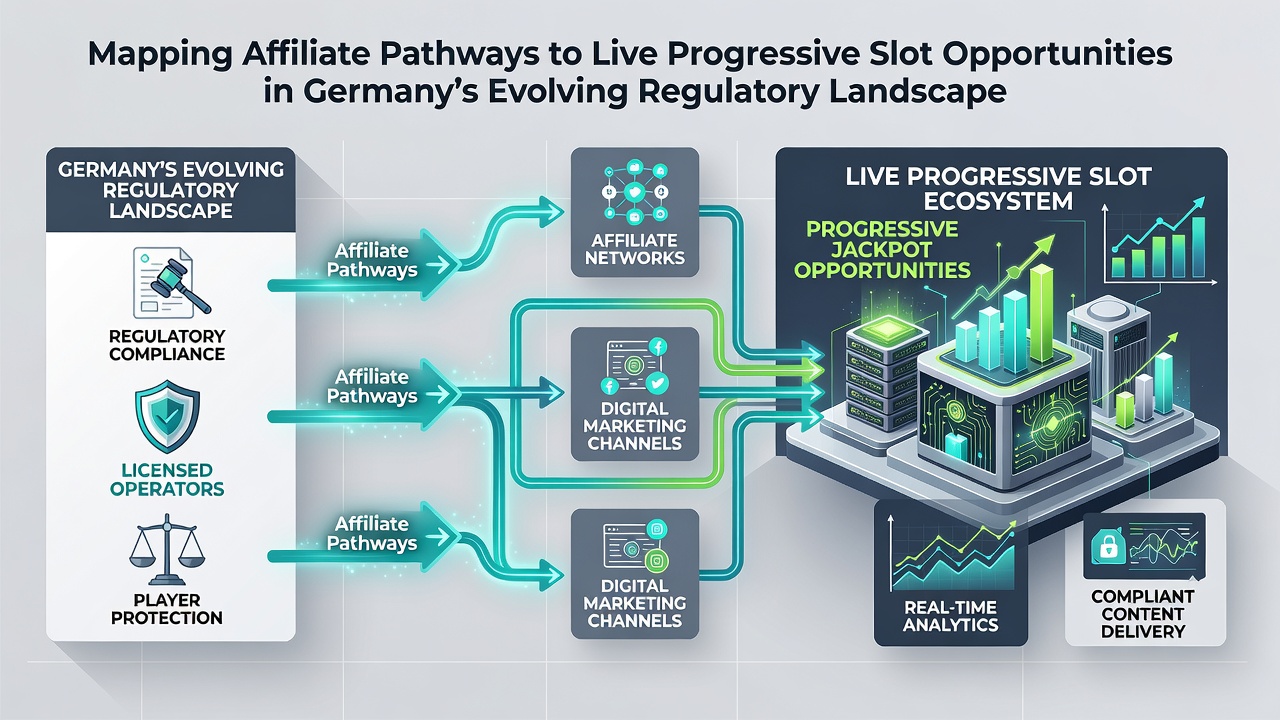 Technische Integration von Affiliate-Systemen mit progressiven Live-Slots
