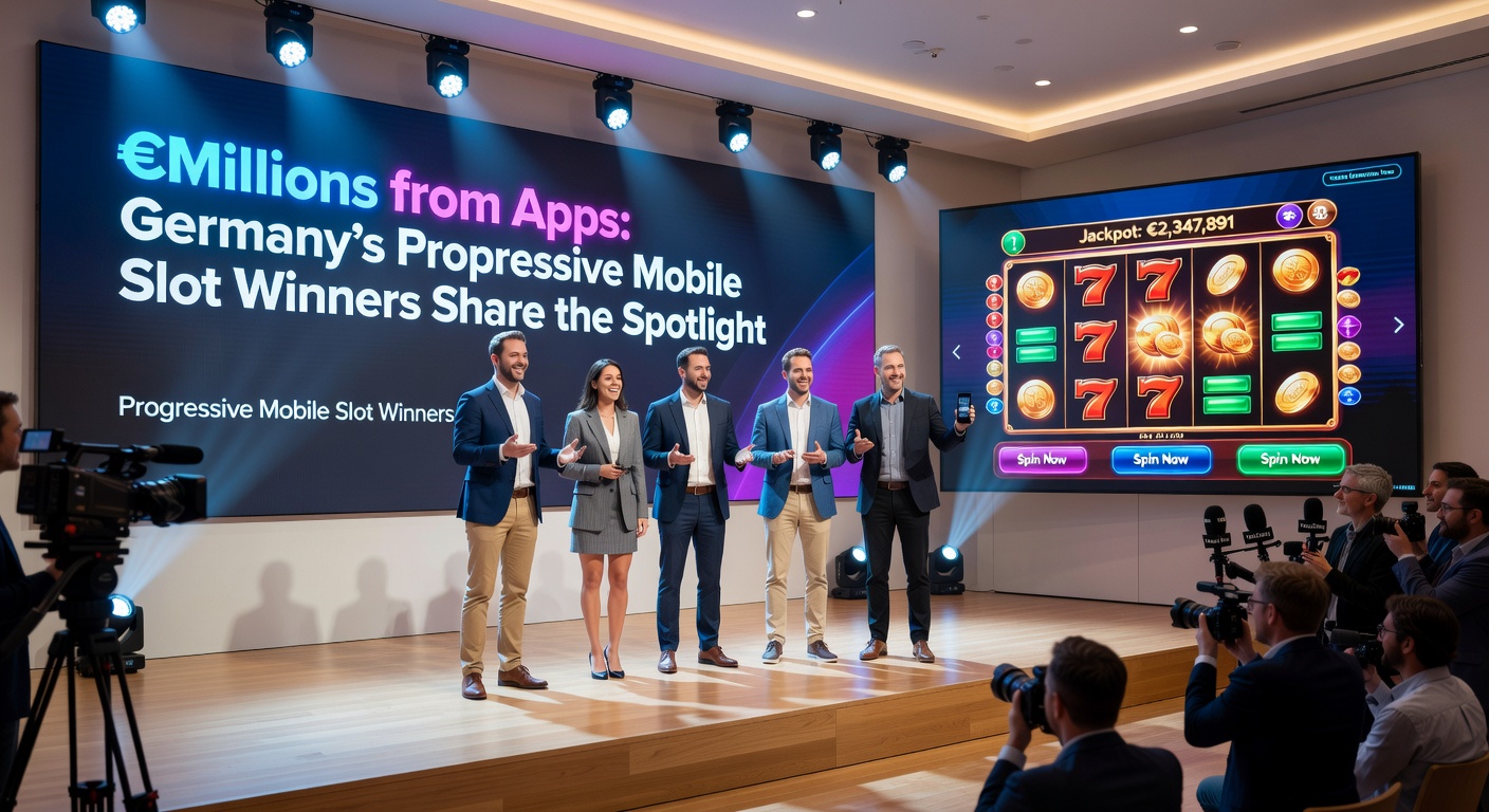 Deutscher Spieler feiert Jackpot-Gewinn auf Mobile-App mit Konfetti-Effekten und Euro-Millionen-Anzeige