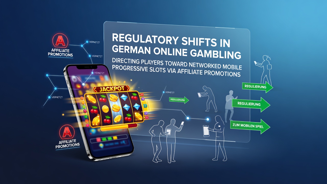 Darstellung regulatorischer Veränderungen im deutschen Online-Glücksspiel mit Fokus auf mobile progressive Slots und Affiliate-Promotions